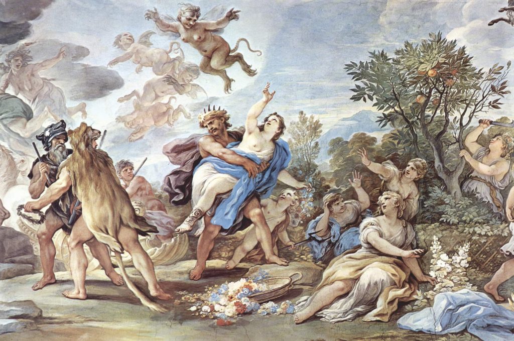 Il "Ratto di Proserpina", di Luca Giordano al tempo dei miti greci
