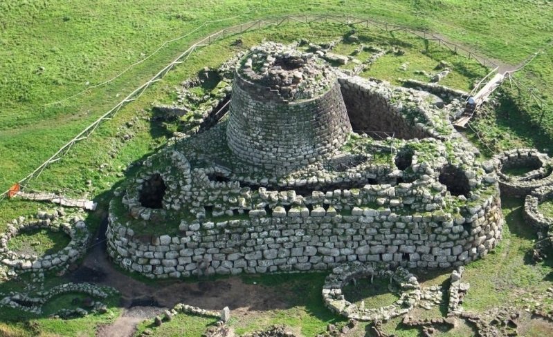 Il nuraghe Santu Antine a Torralba (SS).