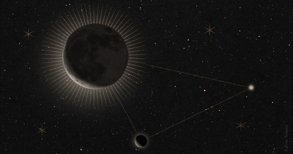 Luna, Venere ed Aldebaran