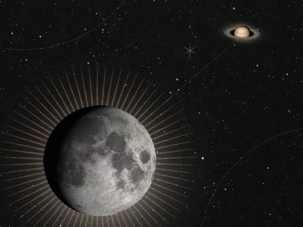 Luna, Saturno