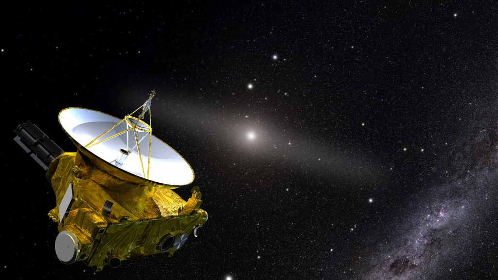 La sonda New Horizons nel sistema solare esterno