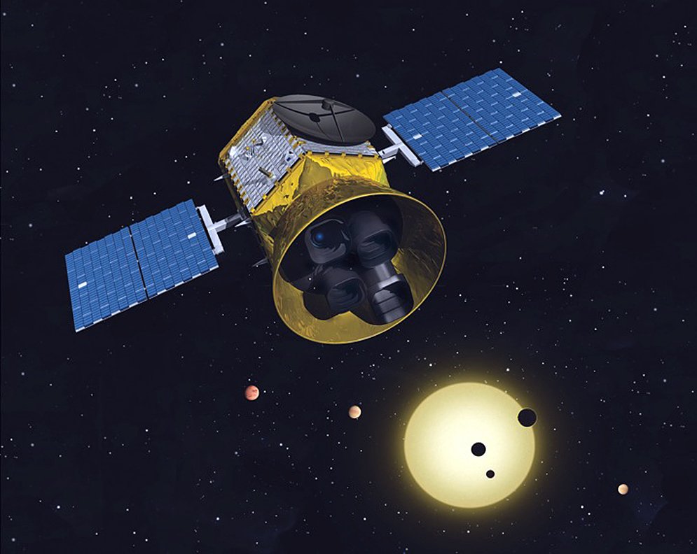 TESS in una rappresentazione artistica Credits: MIT