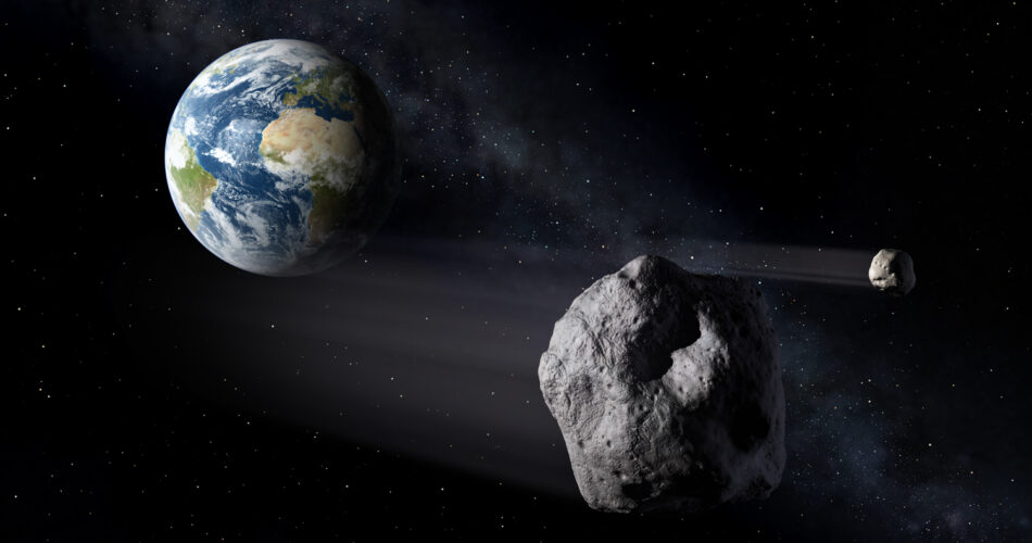 L'impatto di un asteroide con la Terra