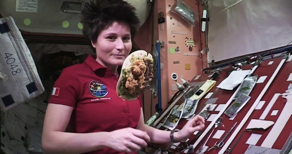 Samantha Cristoforetti nello spazio