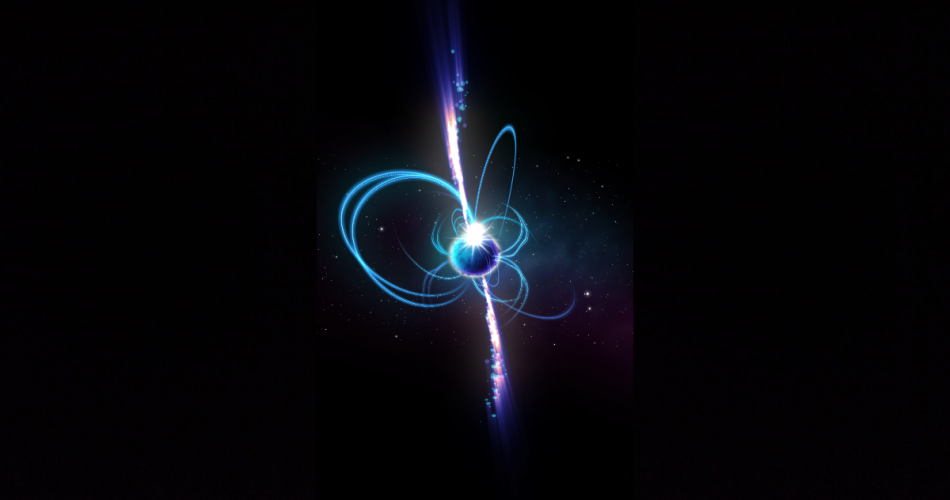 Rappresentazione artistica di una Magnetar