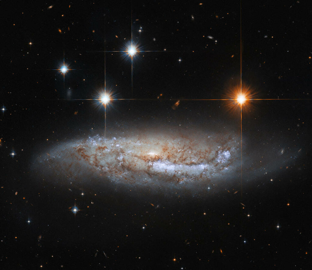 Galassia ripresa dal Telescopio Spaziale Hubble