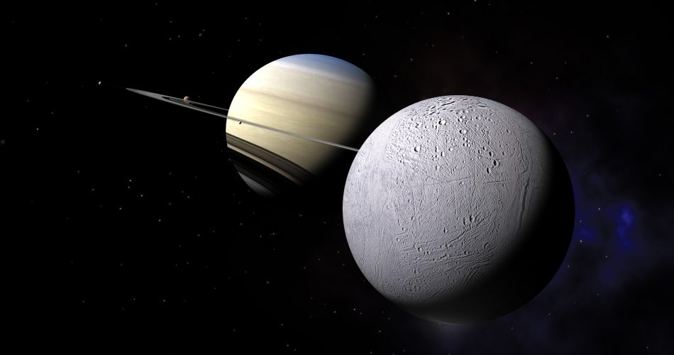Saturno ed Encelado