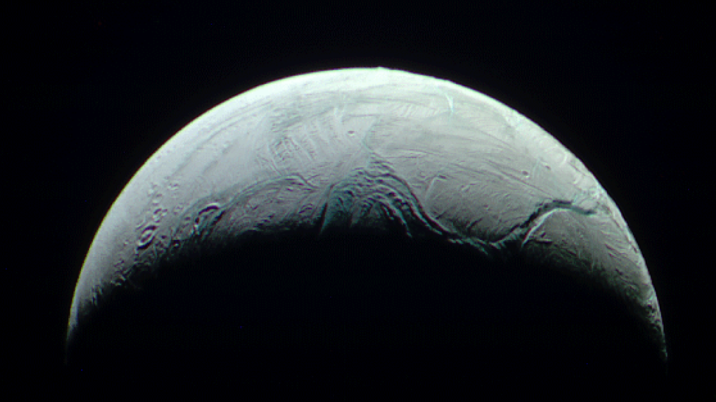 Encelado visto da Cassini