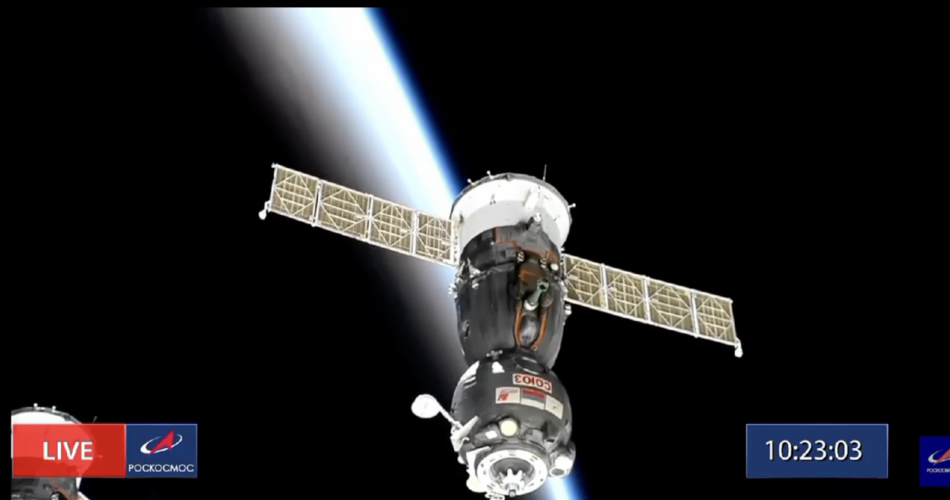 La Soyuz sganciata dalla ISS