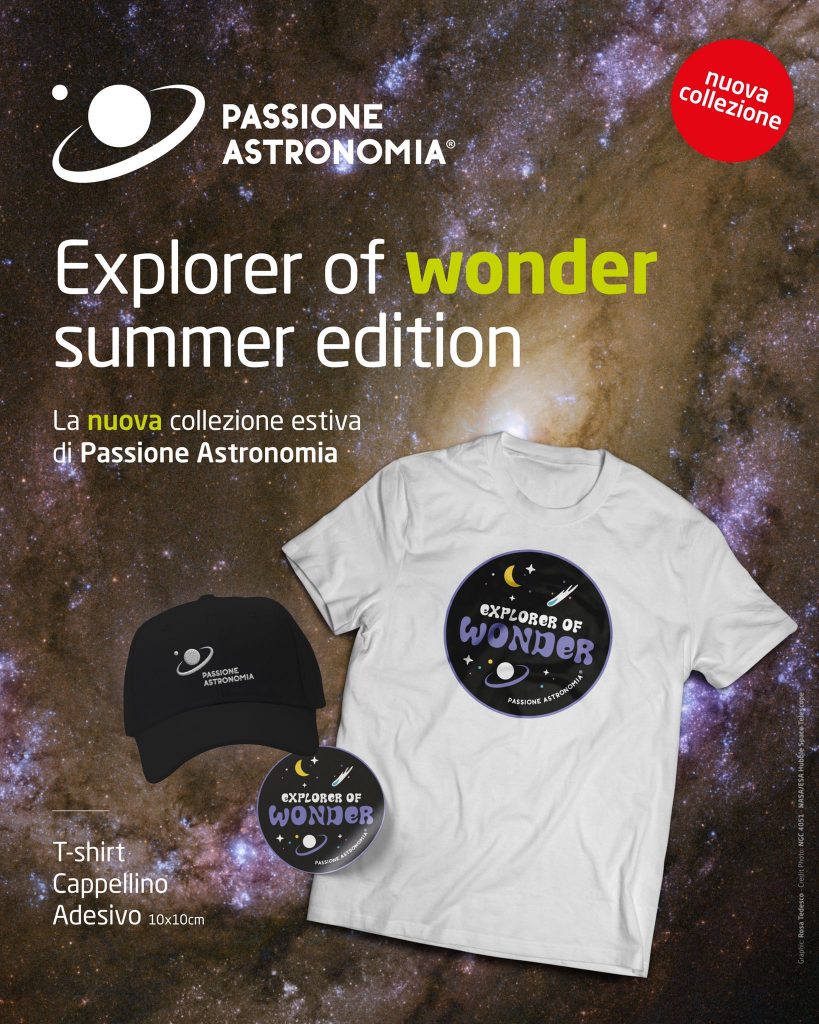 Passione Astronomia maglietta