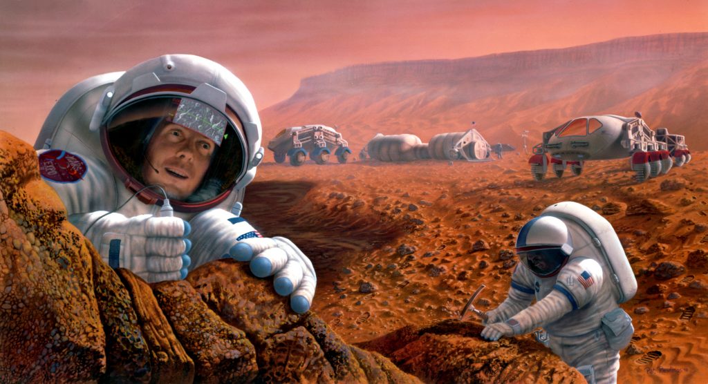 Astronauti su Marte
