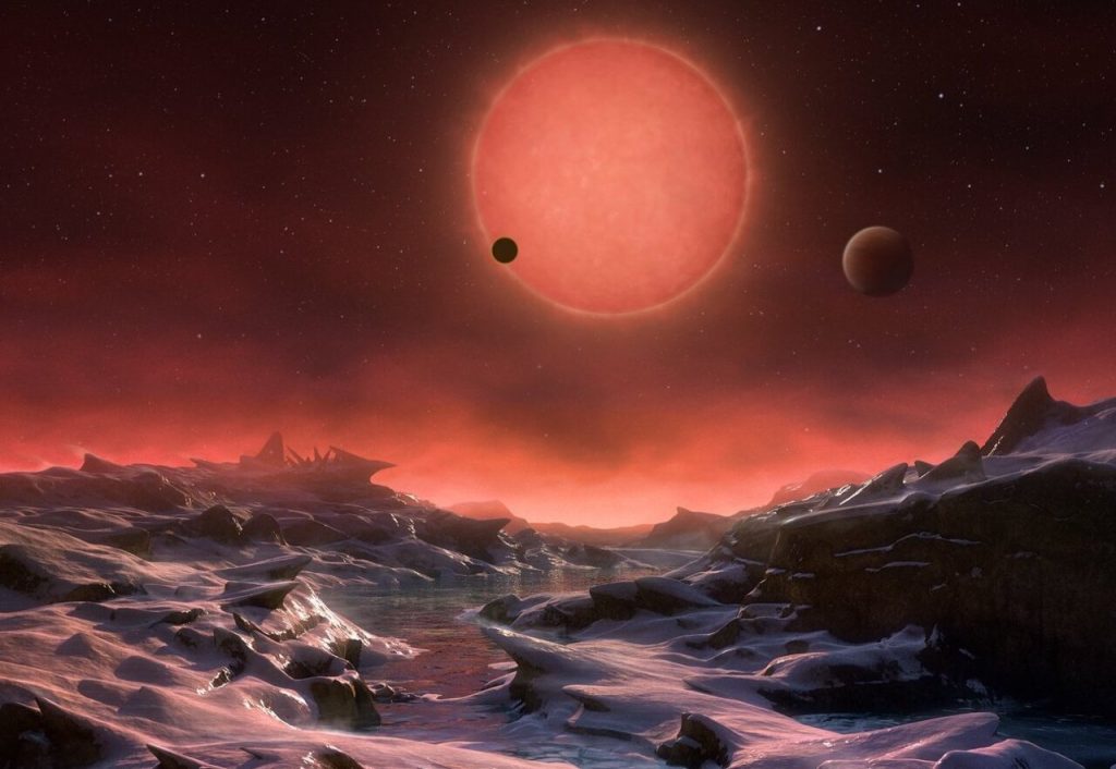 Alrededor de la estrella Trappist-1 hay 7 planetas similares a la Tierra