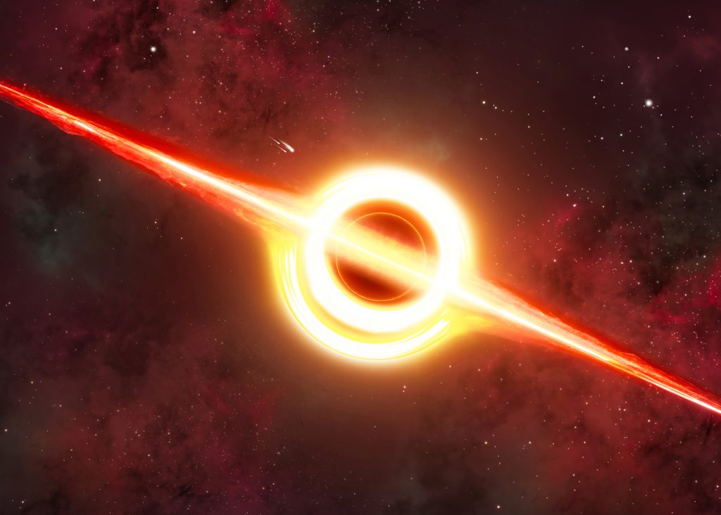 Il buco nero supermassiccio al centro della Via Lattea sta divorando un
