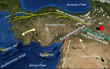 Terremoto Turchia