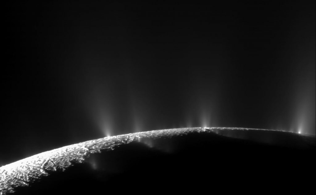 Acqua su Encelado