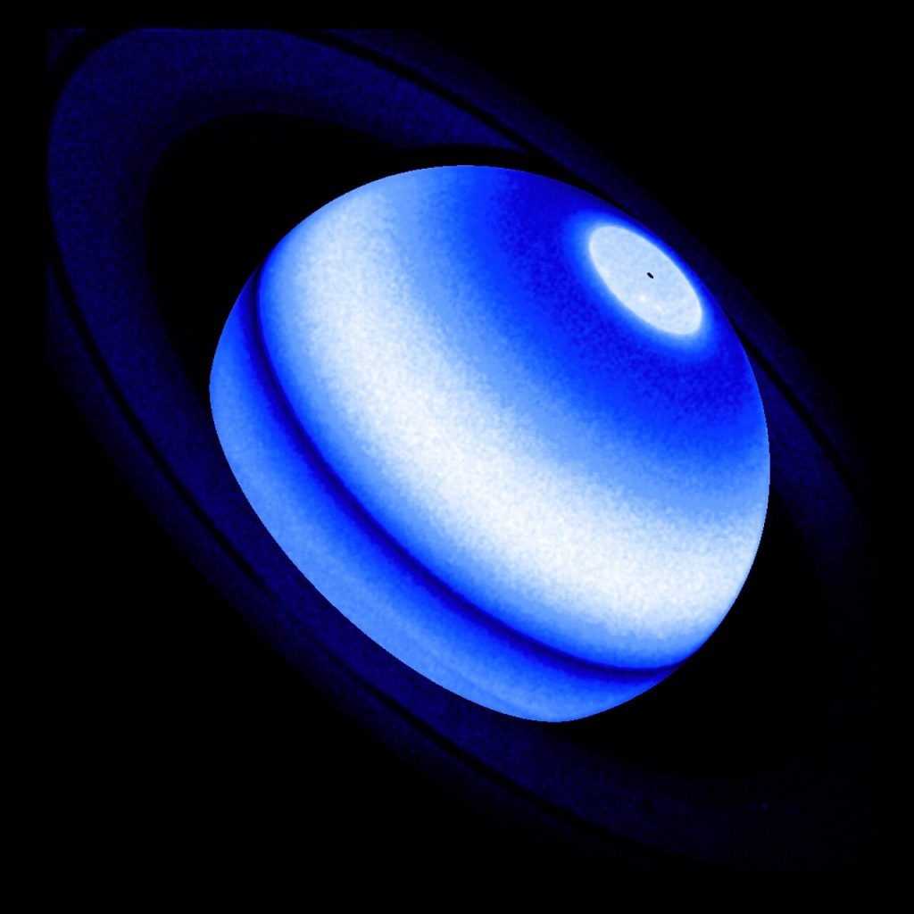 Ecco la foto di Saturno