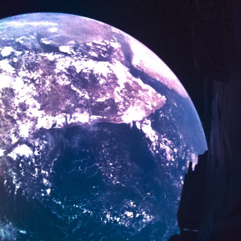 La Terra ripresa dalla sonda Juice