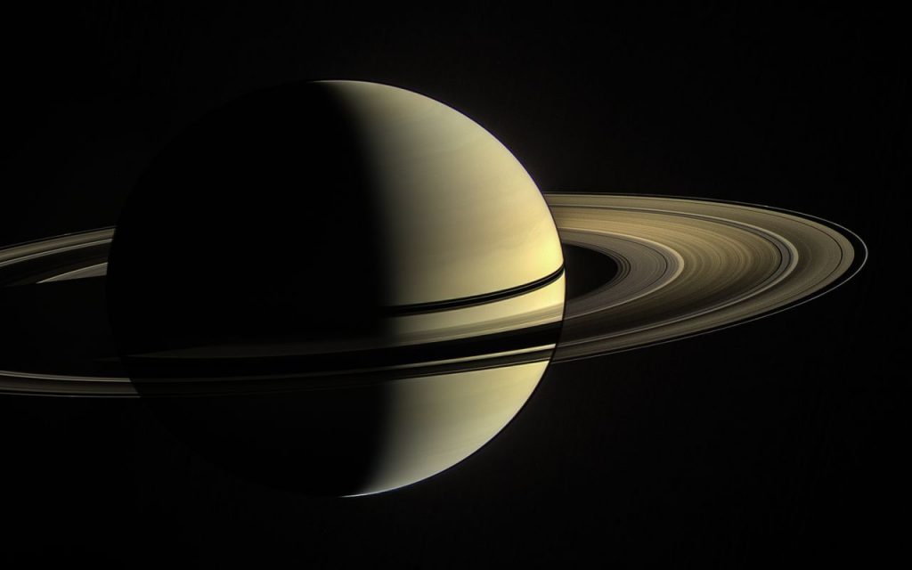 Saturn imaged by Cassini