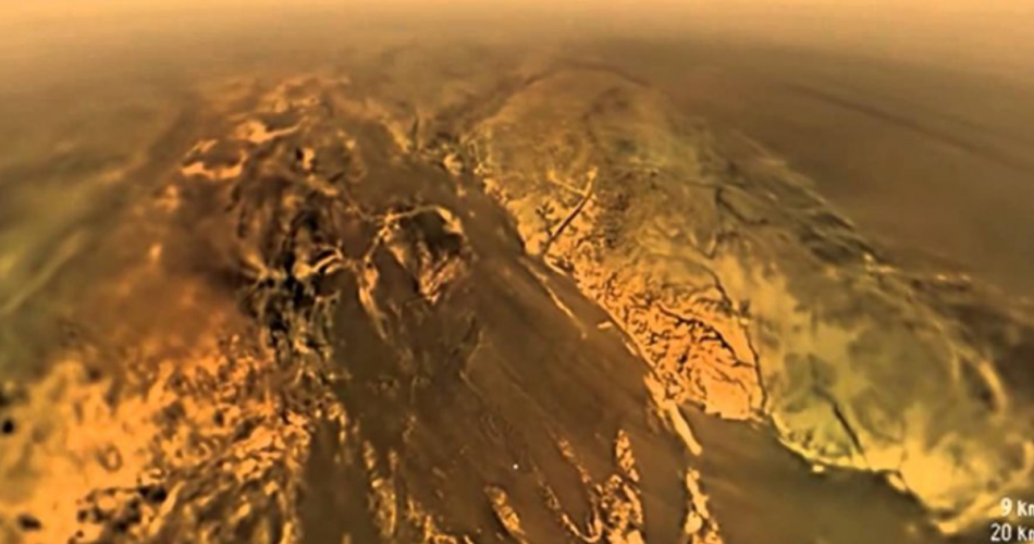 Metano Cassini su Titano