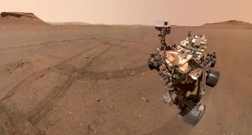 Il selfie di Perseverance su Marte
