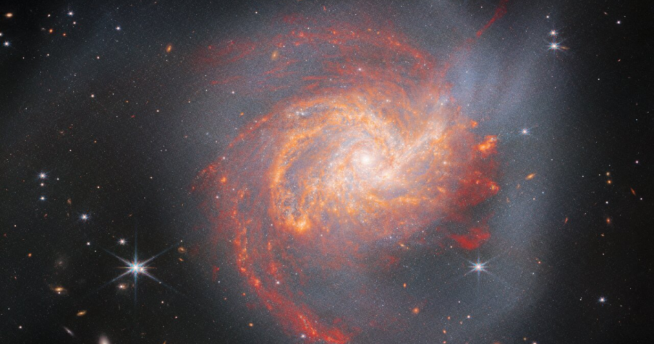 James Webb galassia NGC 3256