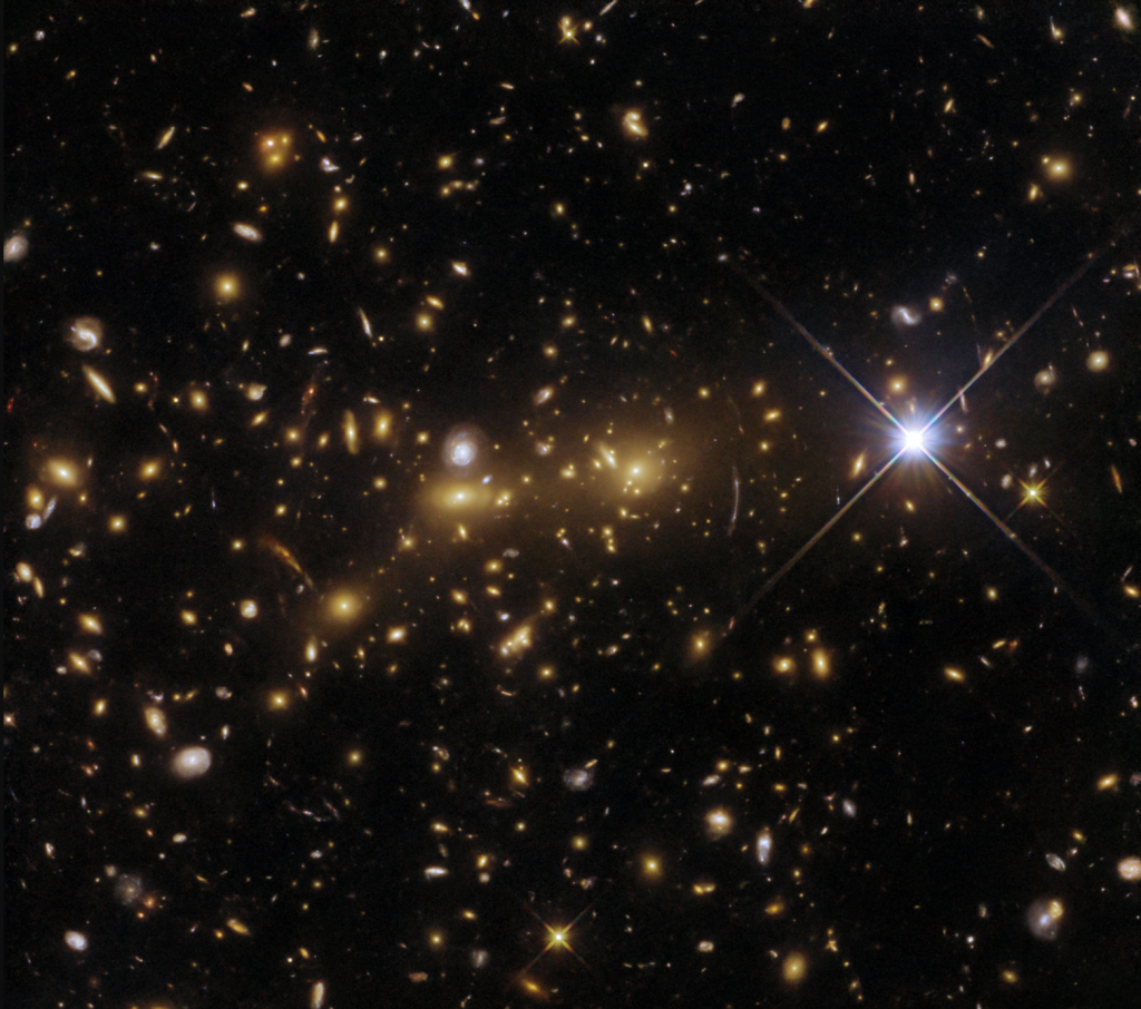 Ammasso di galassie, Hubble
