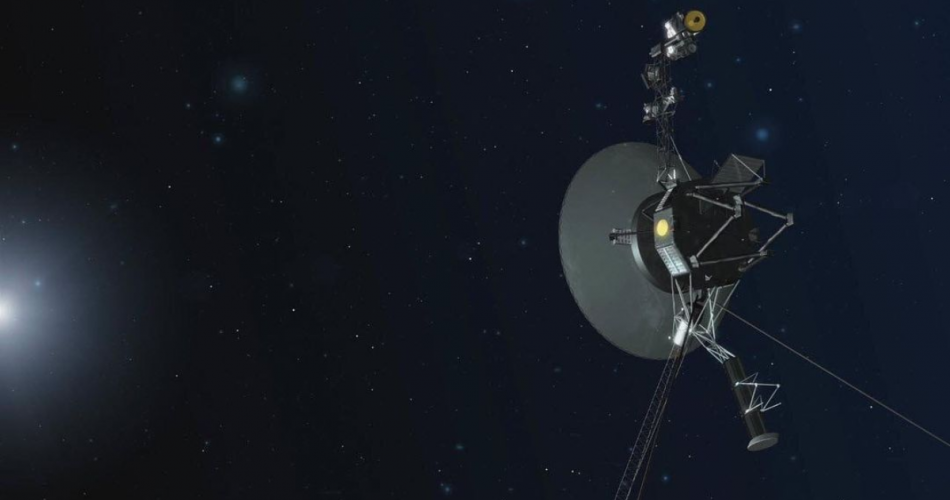 Rappresentazione artistica della sonda Voyager 2