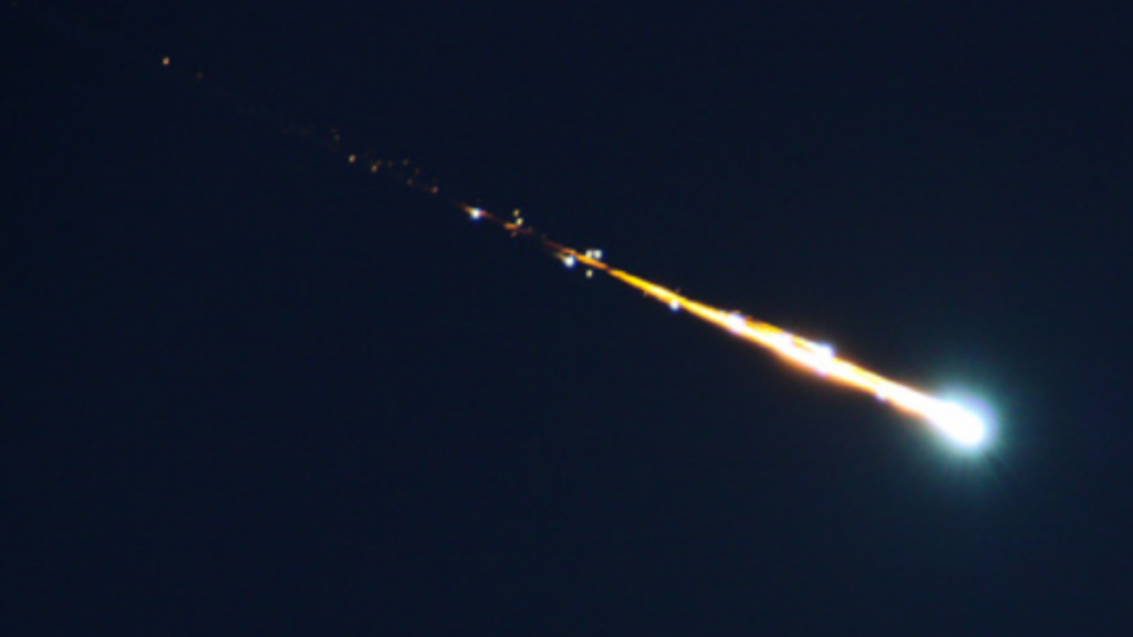 Un bolide, foto di archivio