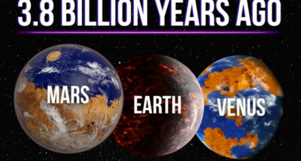 What were the planets like 3.8 billion years ago: Watch the video