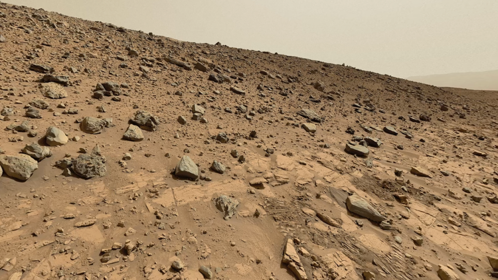 A new fantastic panorama of Mars has been released by Curiosity!  Watch the video in 8k