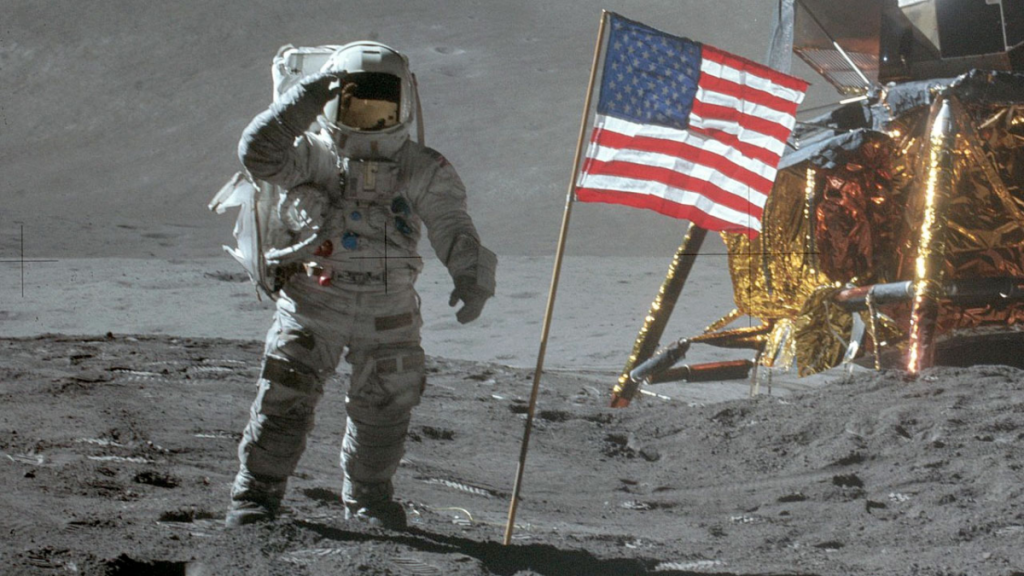 Bandiera Luna missioni Apollo