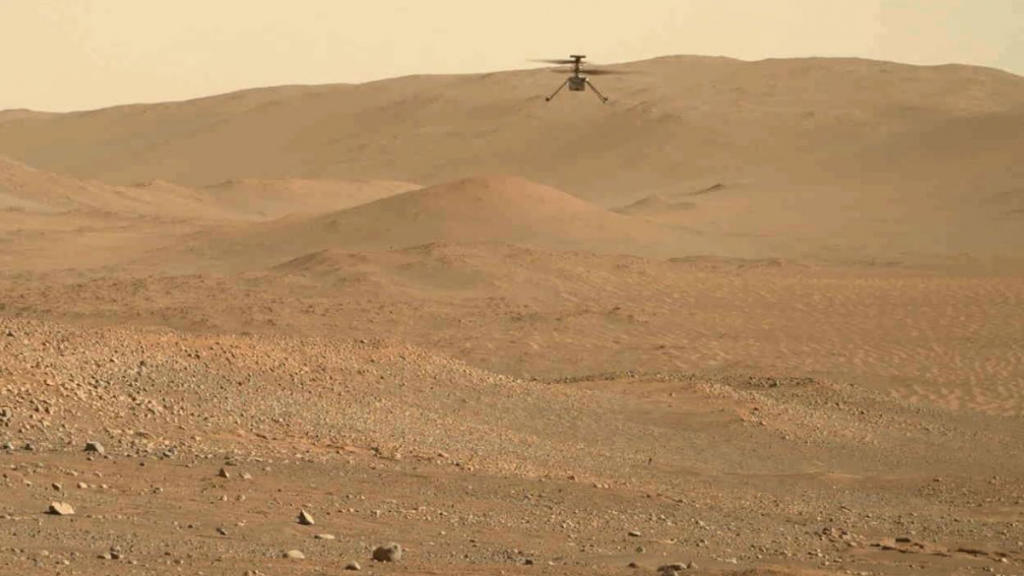 Ingenuity in volo su Marte