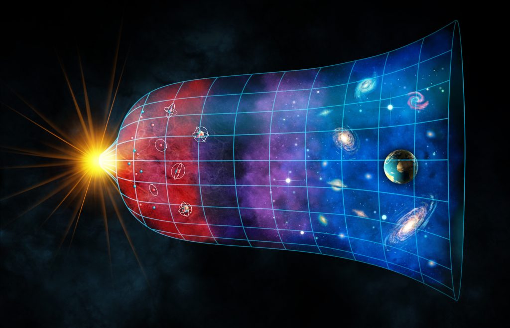 The universe, the big bang