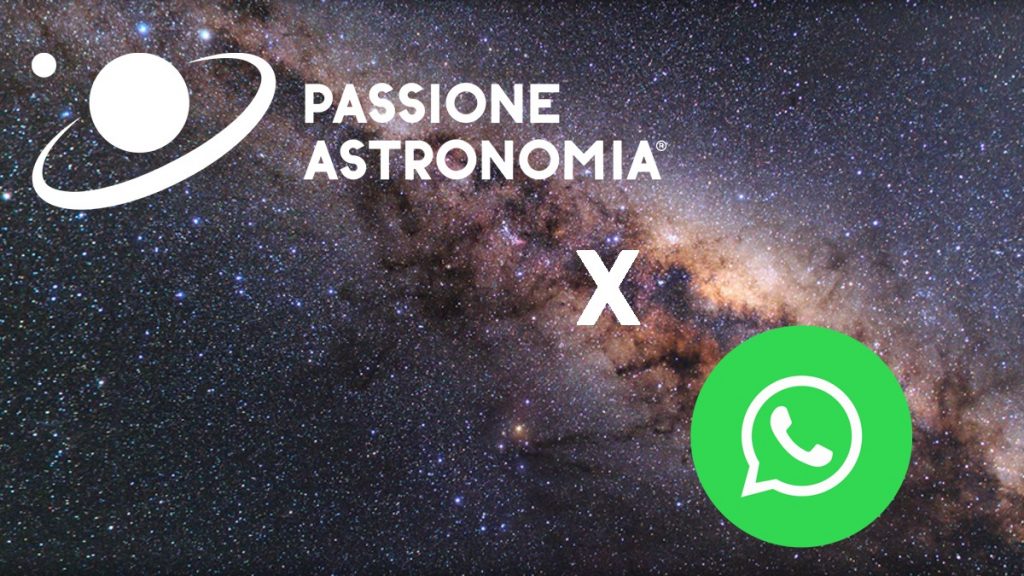 Passione Astronomia canale WhatsApp
