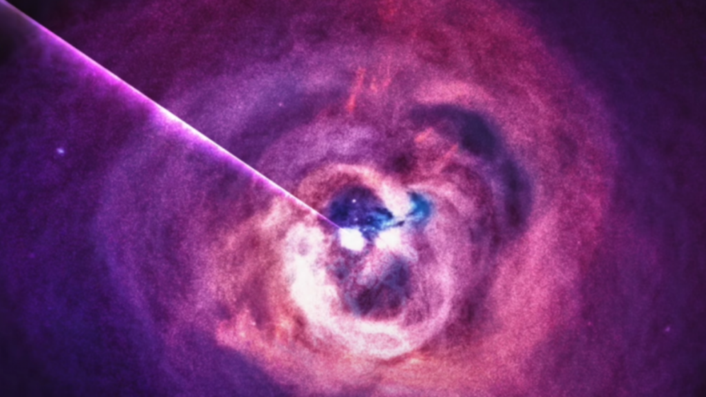 Escuche el extraño ‘sonido’ de un agujero negro a 240 millones de años luz de distancia.  Audio publicado por la NASA