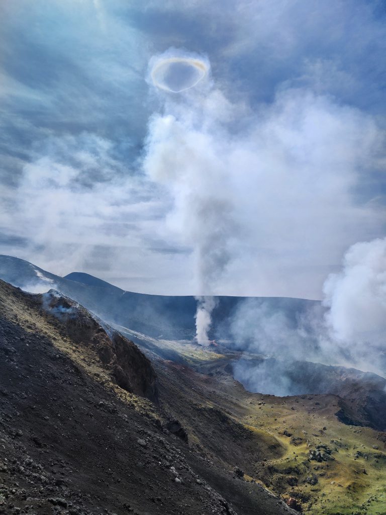 Anelli di gas Etna