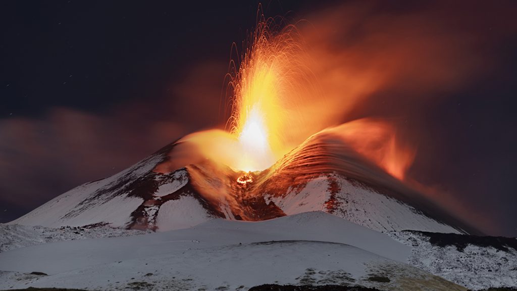 L'Etna (cratere sud - est)