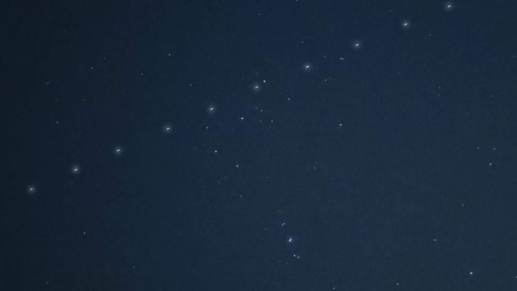 Un passaggio Starlink