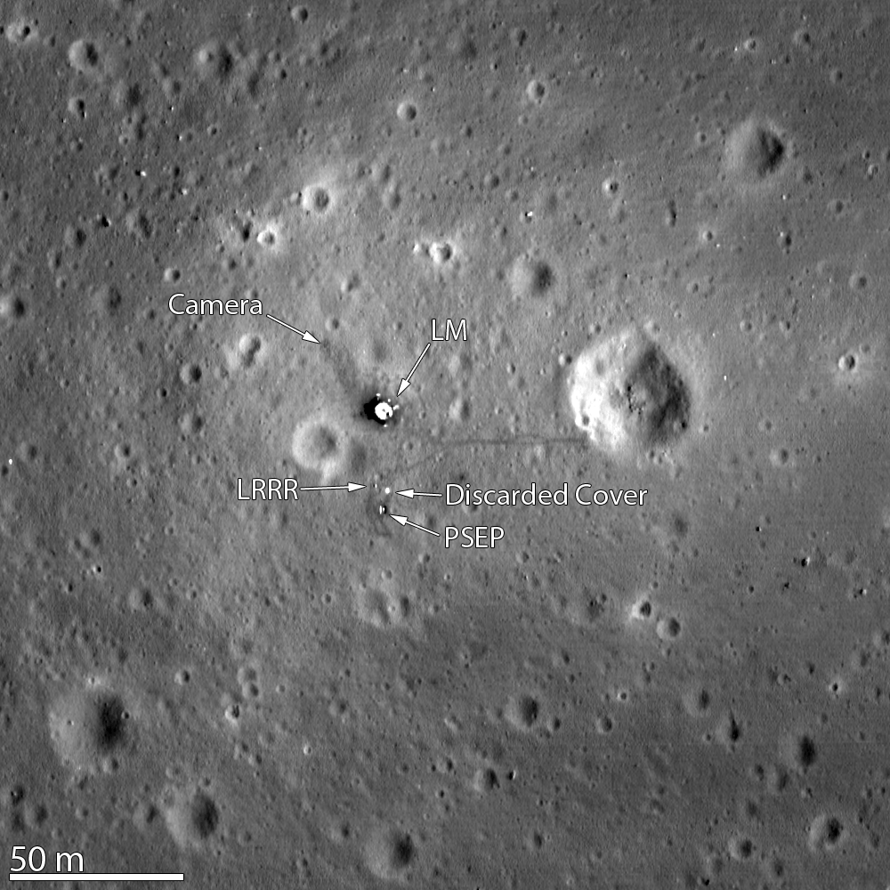 Luna uomo Apollo 11