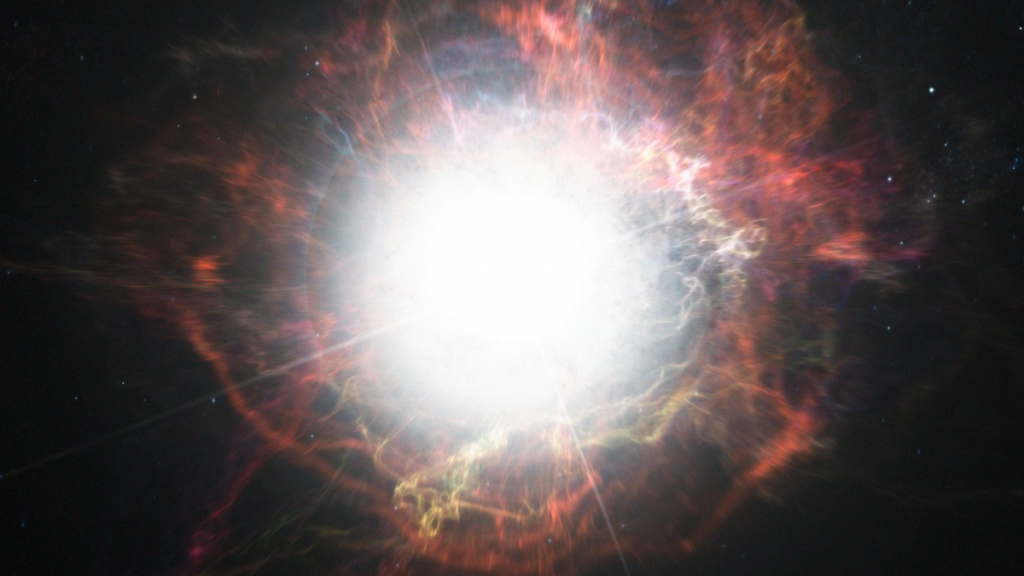 A star exploded 64 million light-years from Earth: look at the image of the supernova!