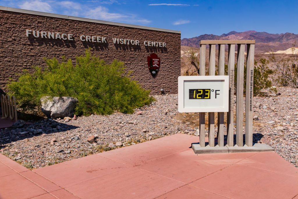 Temperatura Death Valley