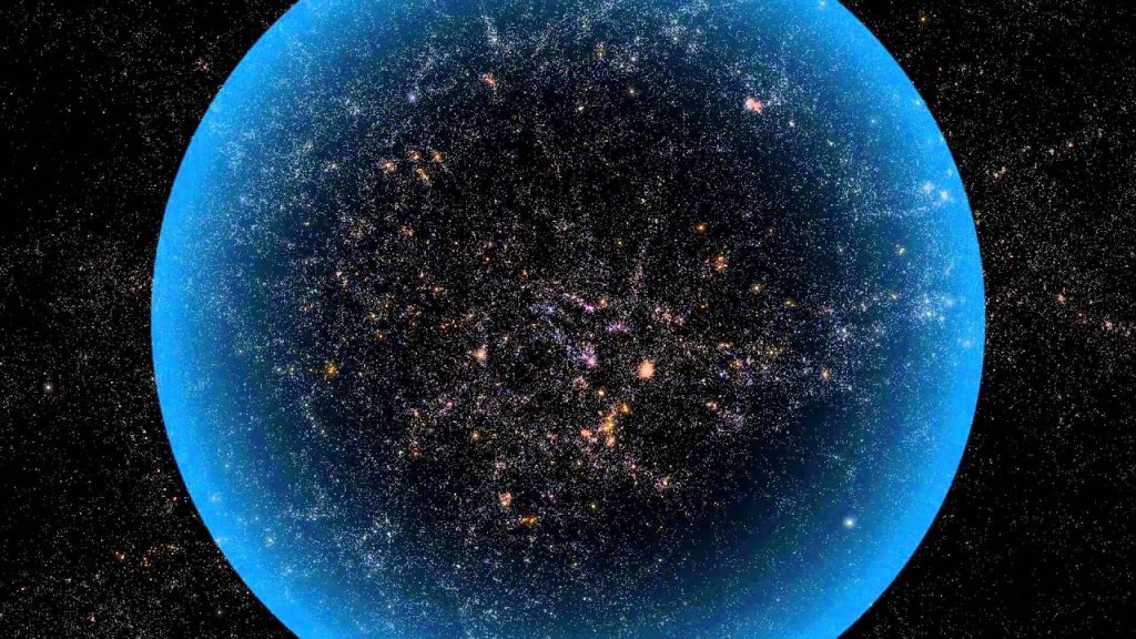 From Earth to the edge of the observable universe, the video was awe-inspiring
