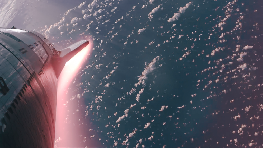 SpaceX has released the first historic photos of Starship in space – check them out