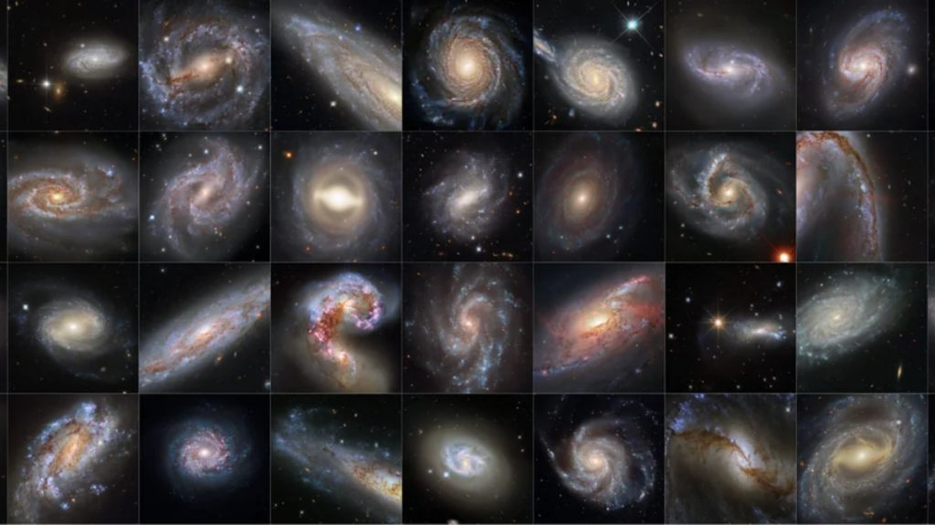 Galaxies across space and time Watch this amazing video