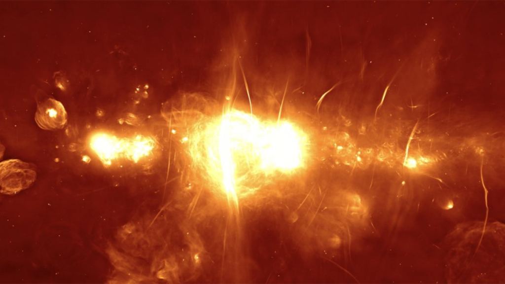 Terra buco nero Via Lattea