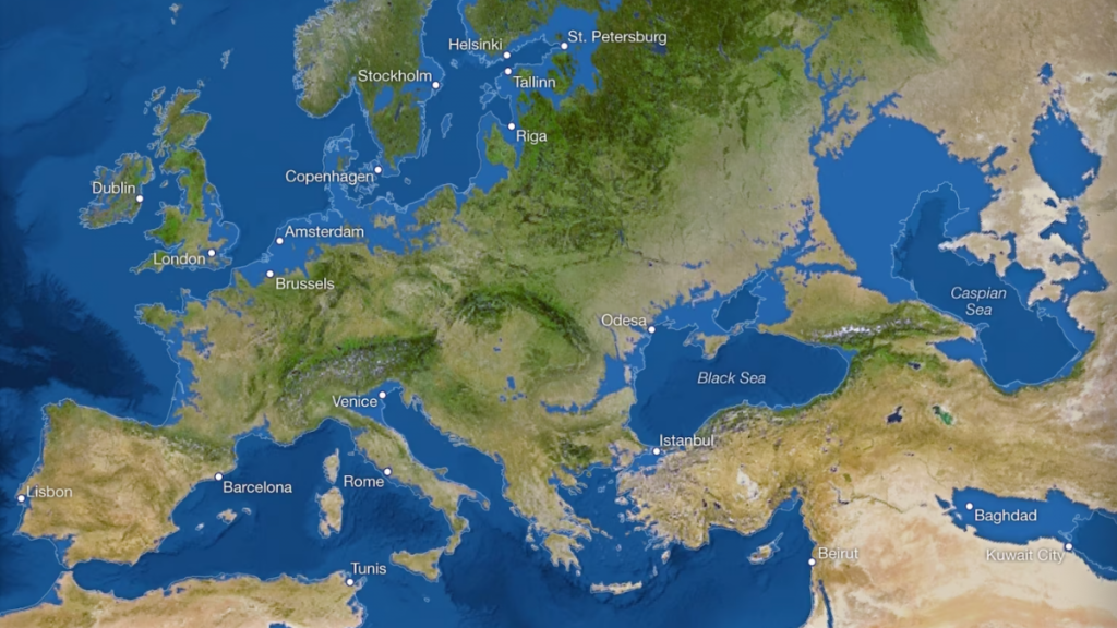 What would the world look like if all the ice melted: shocking images