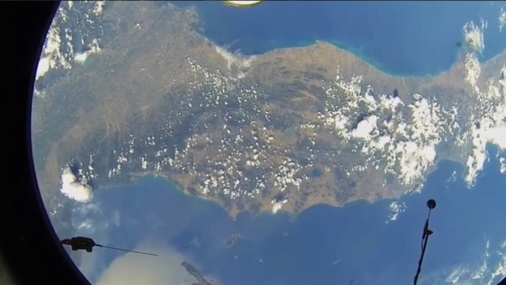 Look at Italy taken from space, the video is exciting
