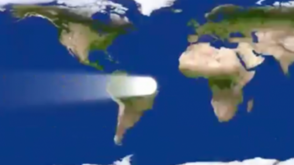 See what the speed of light looks like on Earth – the video is amazing