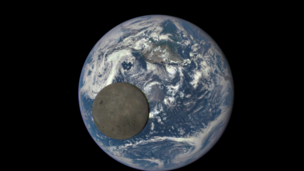 Watch the Moon and Earth filmed from 1.5 million kilometers away: stunning video from NASA