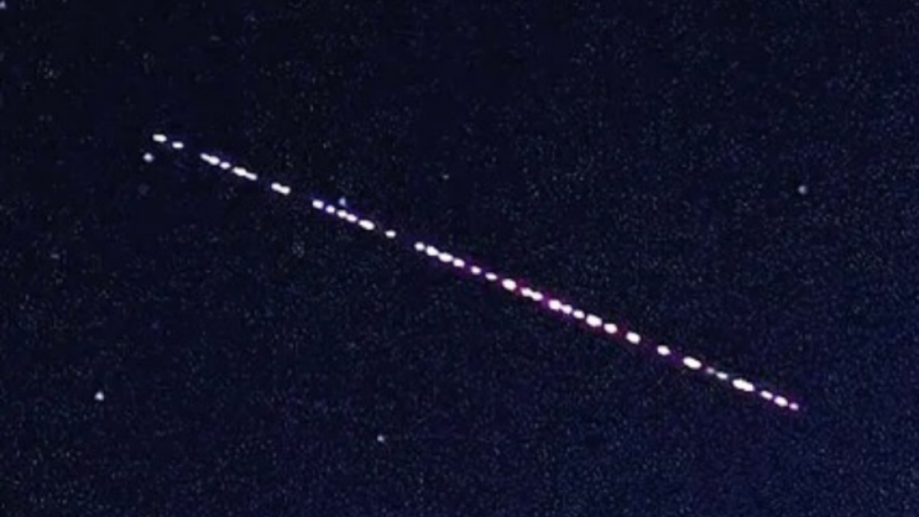 Trenino Starlink di SpaceX